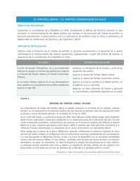 Evaluación Programas - HI1M OA09 - U1 - EL PARTIDO LIBERAL Y EL PARTIDO CONSERVADOR EN CHILE Evaluación Programas - HI1M OA09 - U1 - EL PARTIDO LIBERAL Y EL PARTIDO CONSERVADOR EN CHILE