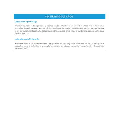 Evaluación Programas - HI1M OA12 - U3 - CONSTRUYENDO UN AFICHE Evaluación Programas - HI1M OA12 - U3 - CONSTRUYENDO UN AFICHE