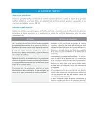 Evaluación Programas - HI1M OA15 - U3 - LA GUERRA DEL PACÍFICO Evaluación Programas - HI1M OA15 - U3 - LA GUERRA DEL PACÍFICO