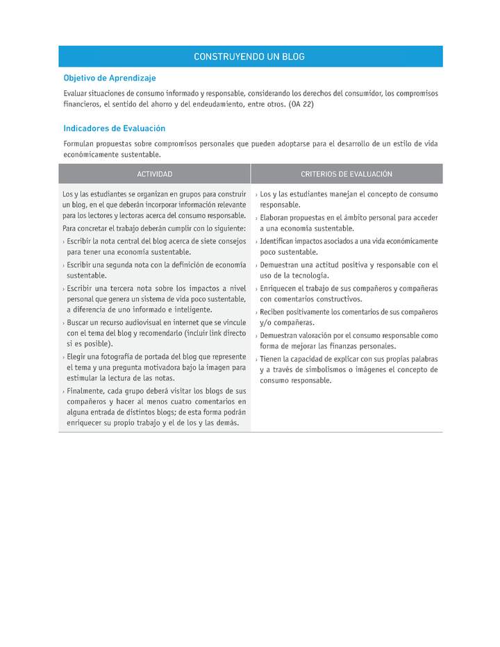 Evaluación Programas - HI1M OA22 - U4 - CONSTRUYENDO UN BLOG Evaluación Programas - HI1M OA22 - U4 - CONSTRUYENDO UN BLOG