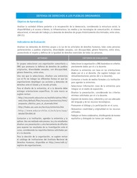 Evaluación Programas - HI2M OA21 - U3 - DEFENSA DE DERECHOS A LOS PUEBLOS ORIGINARIOS Evaluación Programas - HI2M OA21 - U3 - DEFENSA DE DERECHOS A LOS PUEBLOS ORIGINARIOS