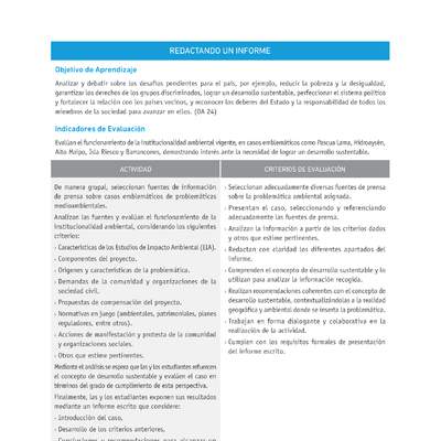 Evaluación Programas - HI2M OA24 - U4 - REDACTANDO UN INFORME Evaluación Programas - HI2M OA24 - U4 - REDACTANDO UN INFORME