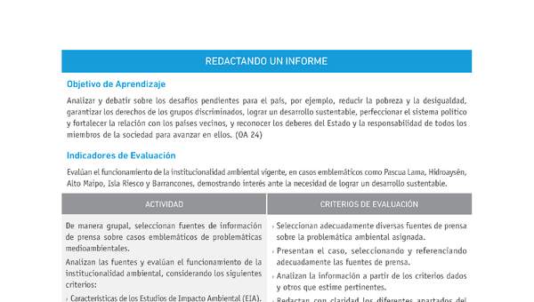 Evaluación Programas - HI2M OA24 - U4 - REDACTANDO UN INFORME Evaluación Programas - HI2M OA24 - U4 - REDACTANDO UN INFORME