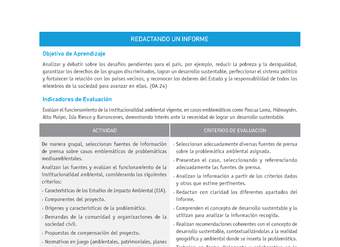 Evaluación Programas - HI2M OA24 - U4 - REDACTANDO UN INFORME Evaluación Programas - HI2M OA24 - U4 - REDACTANDO UN INFORME
