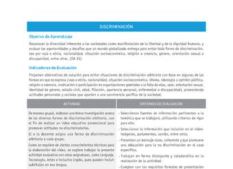 Evaluación Programas - HI2M OA25 - U4 - DISCRIMINACIÓN Evaluación Programas - HI2M OA25 - U4 - DISCRIMINACIÓN