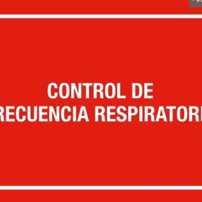 Control de frecuencia respiratoria Control de frecuencia respiratoria