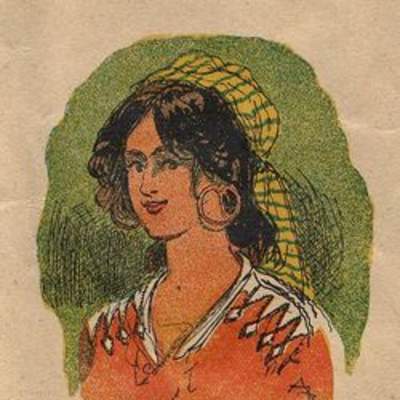 Ilustración: Esclava Morgiana Ilustración: Esclava Morgiana