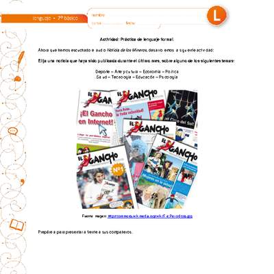 Práctica de lenguaje formal Práctica de lenguaje formal