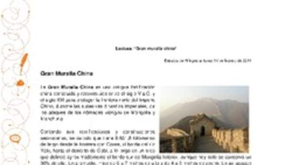Gran muralla china Gran muralla china