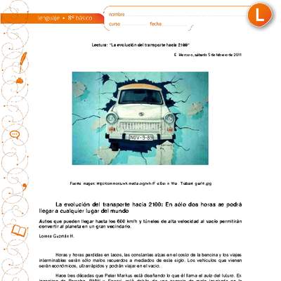 La evolución del transporte hacia 2100