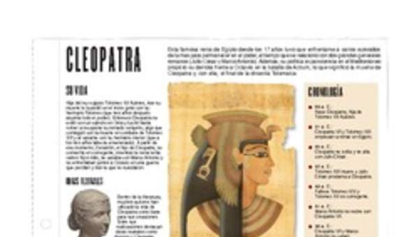 Infografía: Cleopatra Infografía: Cleopatra