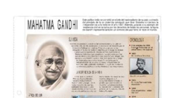 Infografía: Ghandi Infografía: Ghandi