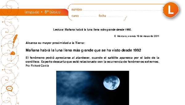 Mañana habrá la luna llena más grande que se ha visto desde 1992