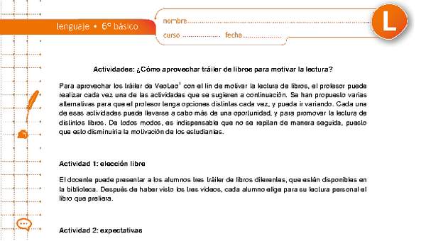¿Cómo aprovechar trailers de libros para motivar la lectura? ¿Cómo aprovechar trailers de libros para motivar la lectura?