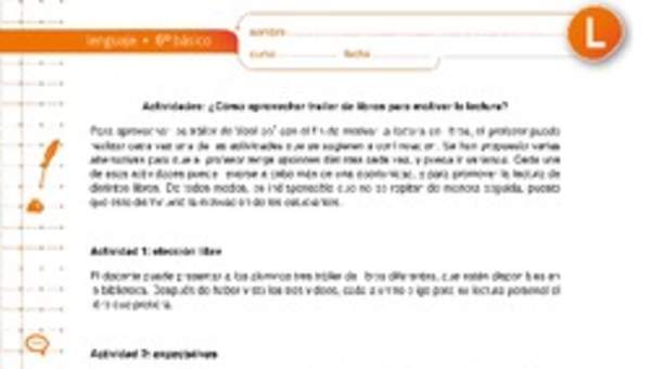 ¿Cómo aprovechar trailers de libros para motivar la lectura? ¿Cómo aprovechar trailers de libros para motivar la lectura?