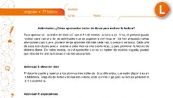 ¿Cómo aprovechar trailers de libros para motivar la lectura? ¿Cómo aprovechar trailers de libros para motivar la lectura?