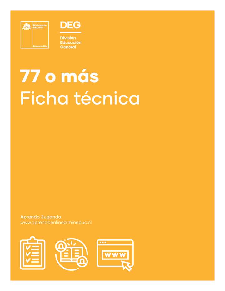 Ficha técnica Ficha técnica