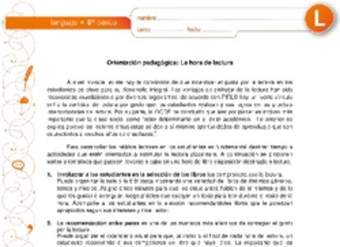 La hora de lectura La hora de lectura