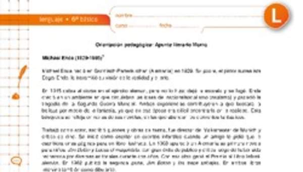 Apunte literario Momo Apunte literario Momo