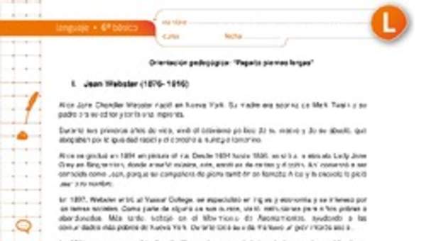 Apunte literario papaíto piernas largas Apunte literario papaíto piernas largas