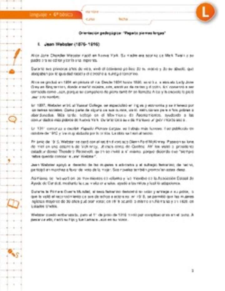 Apunte literario papaíto piernas largas Apunte literario papaíto piernas largas