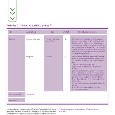 Actividad 2 guía educativa agua 7° y 8° Básico Actividad 2 guía educativa agua 7° y 8° Básico