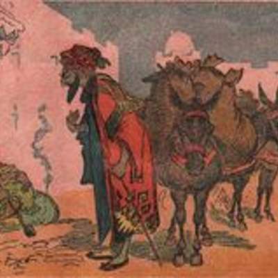 Ilustración: Alí Babá y los cuarenta ladrones Ilustración: Alí Babá y los cuarenta ladrones