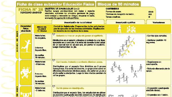 Juegos Predeportivos Ficha N° 28 Juegos Predeportivos Ficha N° 28