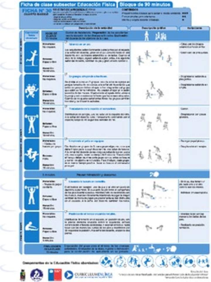 Ejercicio en entorno natural Ficha N° 30 Ejercicio en entorno natural Ficha N° 30