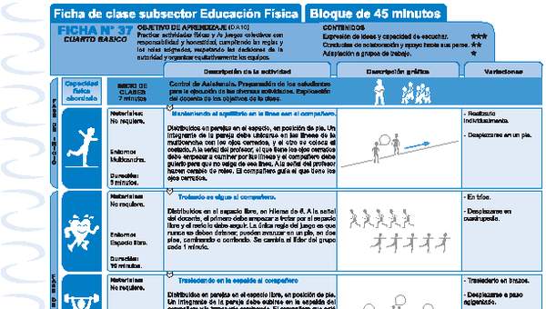 Trabajo en equipo Ficha N° 37 Trabajo en equipo Ficha N° 37