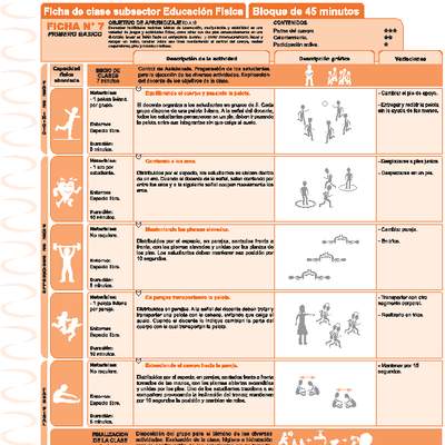Habilidades motrices Ficha N° 07