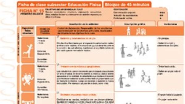 Expresión Corporal Ficha N° 15 Expresión Corporal Ficha N° 15