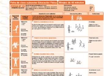 Expresión Corporal Ficha N° 15 Expresión Corporal Ficha N° 15