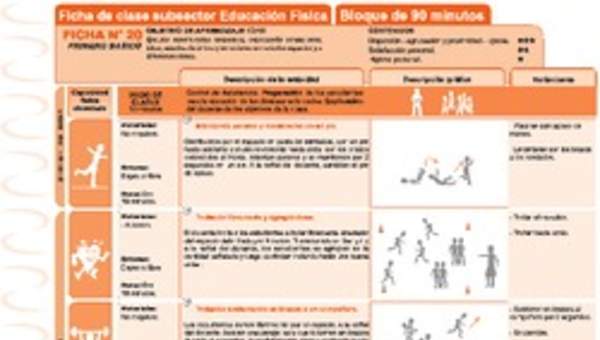 Expresión Corporal Ficha N° 20 Expresión Corporal Ficha N° 20
