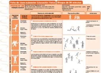Expresión Corporal Ficha N° 20 Expresión Corporal Ficha N° 20