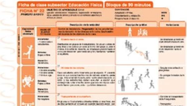 Expresión Corporal Ficha N° 22 Expresión Corporal Ficha N° 22