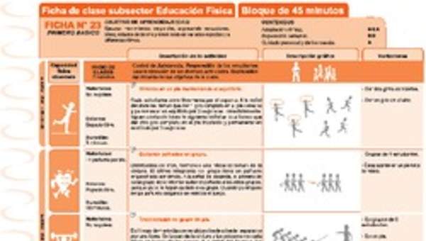 Expresión Corporal Ficha N° 23 Expresión Corporal Ficha N° 23