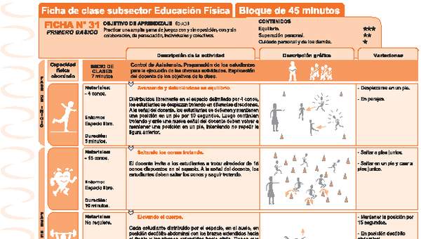 Juegos Predeportivos Ficha N° 31 Juegos Predeportivos Ficha N° 31