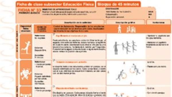 Juegos Predeportivos Ficha N° 33 Juegos Predeportivos Ficha N° 33