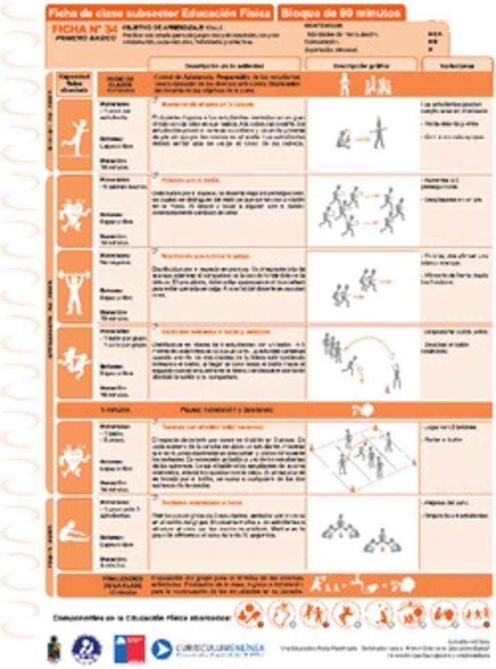 Juegos Predeportivos Ficha N° 34 Juegos Predeportivos Ficha N° 34