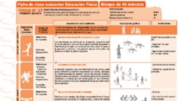 Juegos Predeportivos Ficha N° 37 Juegos Predeportivos Ficha N° 37