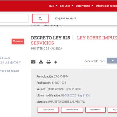 Servicio de Ila biblioteca del Congreso Nacional Servicio de Ila biblioteca del Congreso Nacional