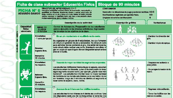 Habilidades Motrices Ficha N° 06 Habilidades Motrices Ficha N° 06