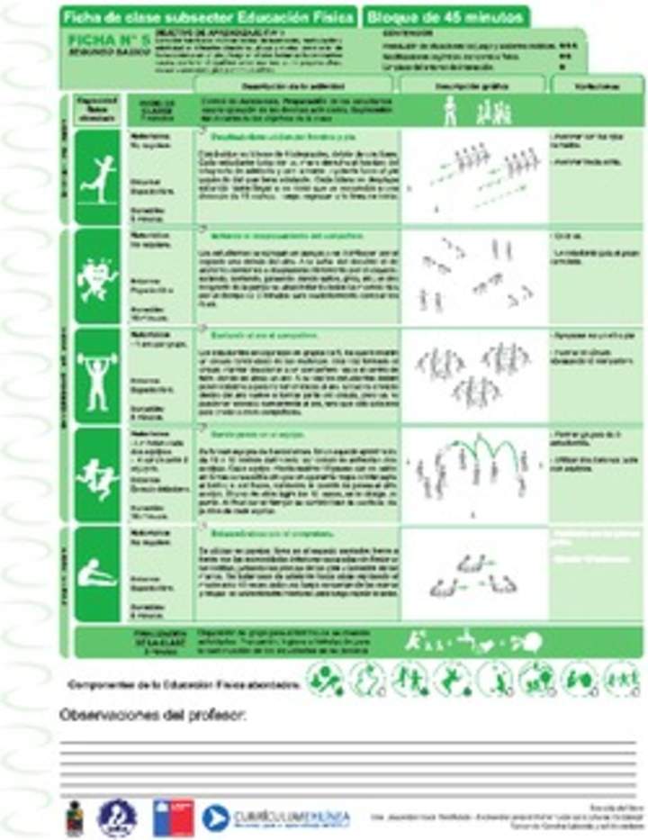 Habilidades Motrices Ficha N° 05 Habilidades Motrices Ficha N° 05