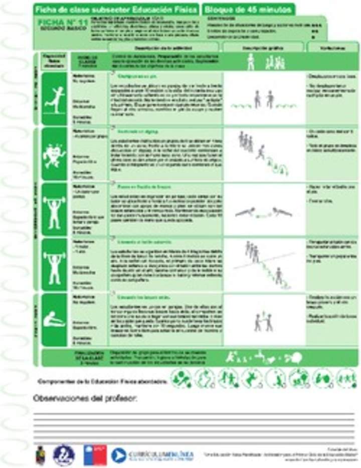 Habilidades Motrices Ficha N° 11 Habilidades Motrices Ficha N° 11