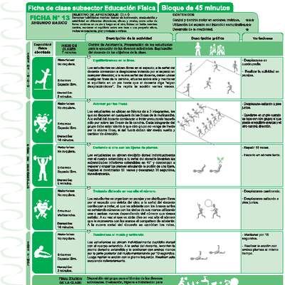 Habilidades Motrices Ficha N° 13 Habilidades Motrices Ficha N° 13