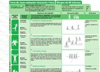 Habilidades Motrices Ficha N° 16 Habilidades Motrices Ficha N° 16