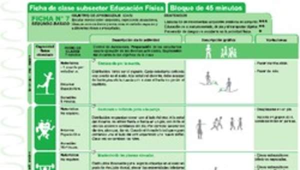 Expresión Corporal y Danza Ficha N° 07 Expresión Corporal y Danza Ficha N° 07