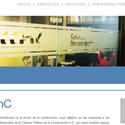 Biblioteca Cámara Chilena de la Construcción Biblioteca Cámara Chilena de la Construcción