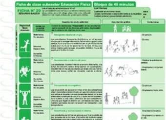 Ejercicio en entorno natural Ficha N° 29 Ejercicio en entorno natural Ficha N° 29